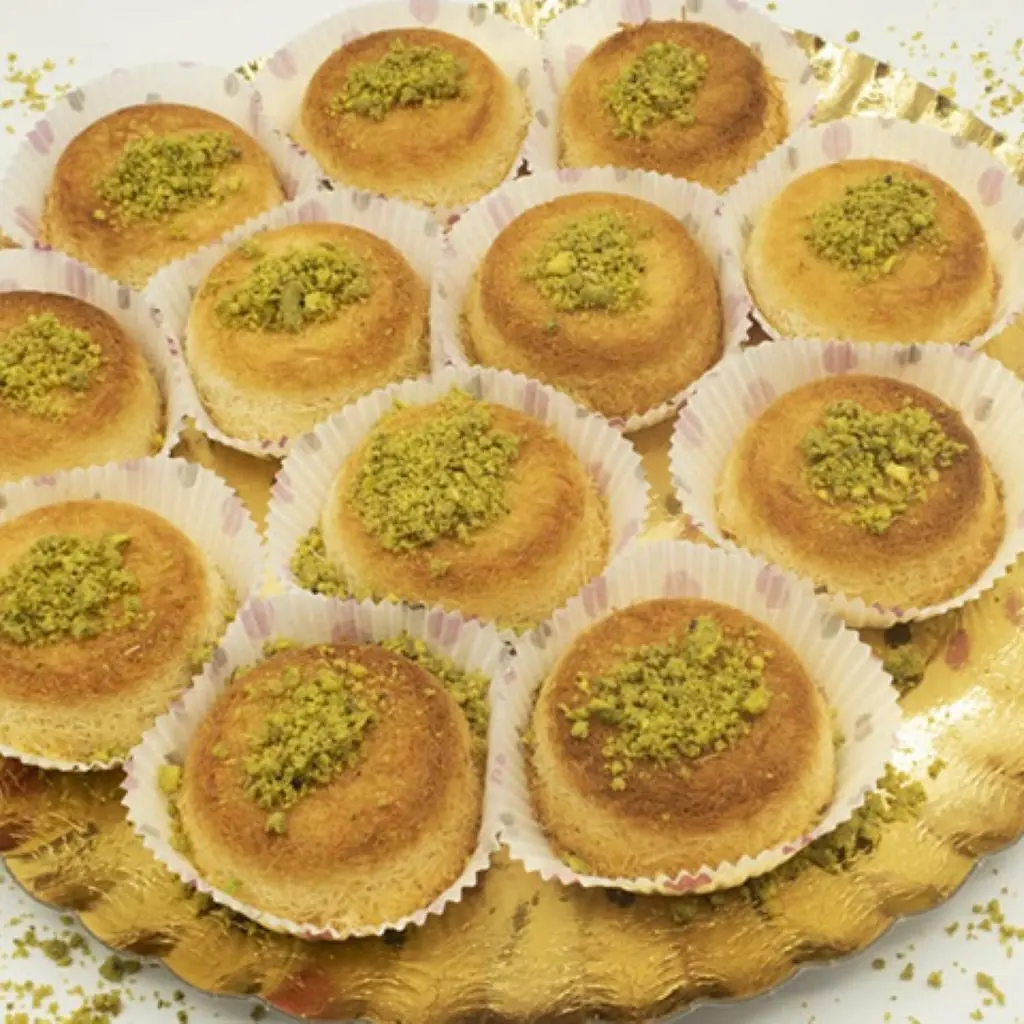 Kunafa cup, mix chocolate - 6 pieces